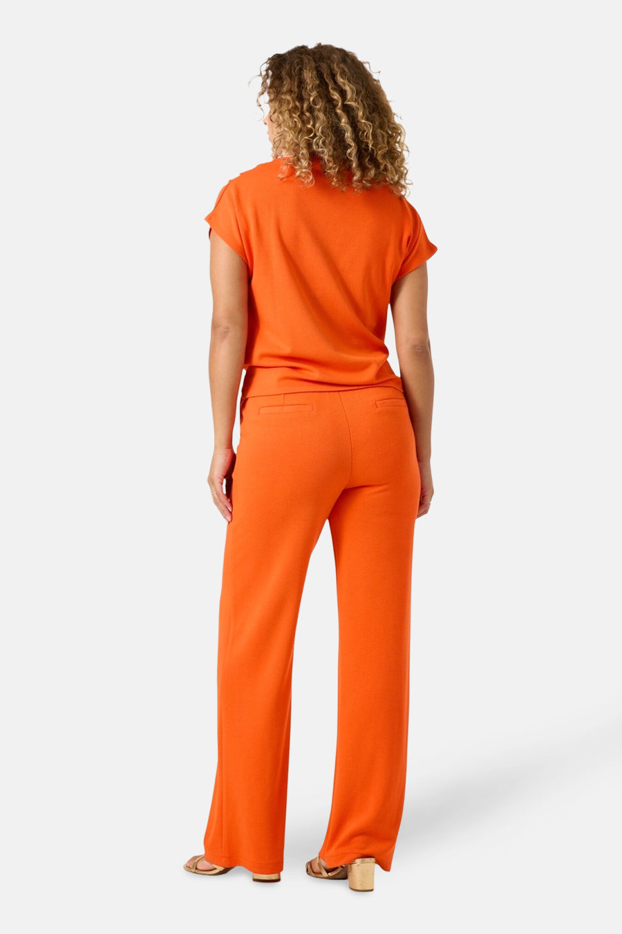 Top (manches courtes) Orange - GARCIA