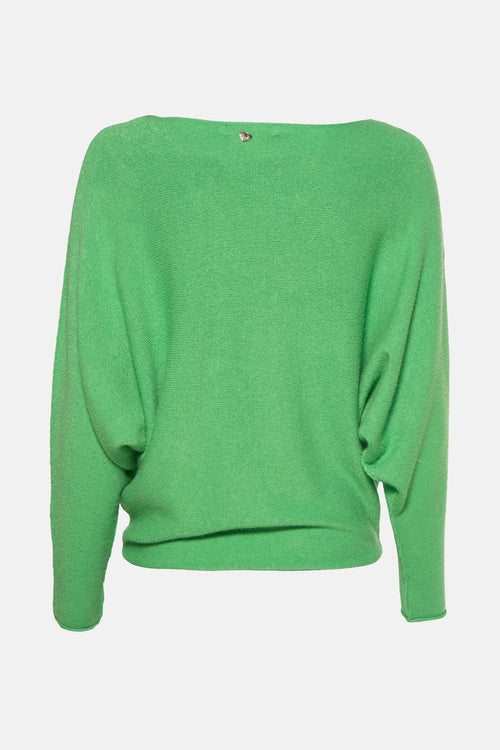 Pull col V Vert - AMELIE ET AMELIE