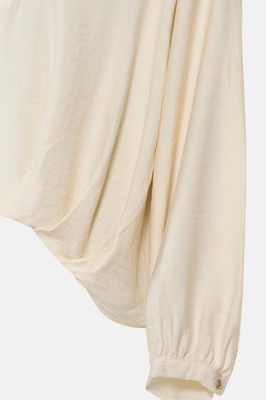 Blouse à manches longues - beige