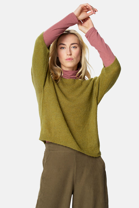 Pull col O - vert