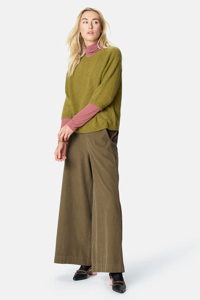 Pull O-hals - groen