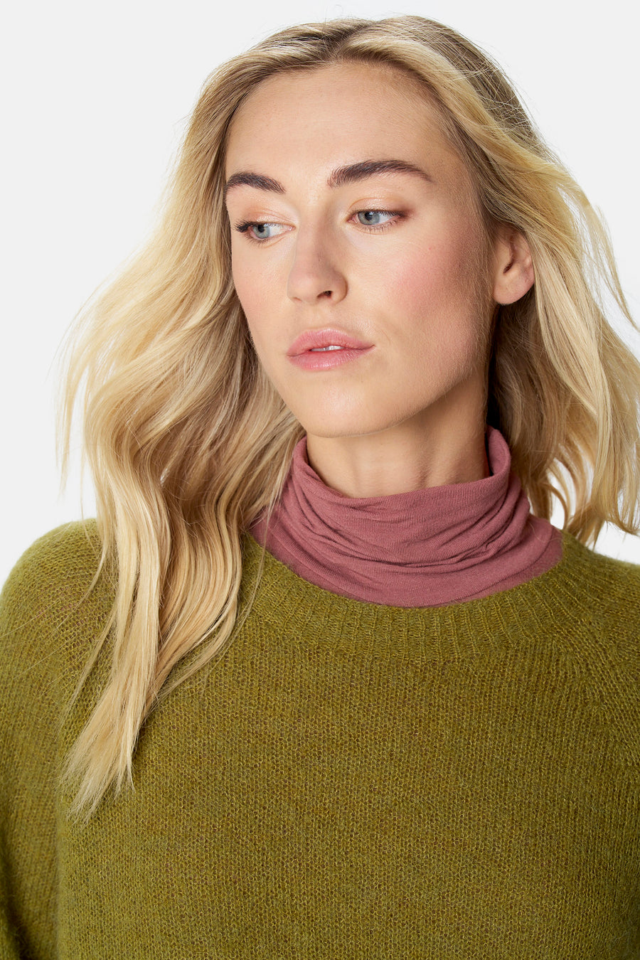 Pull O-hals - groen