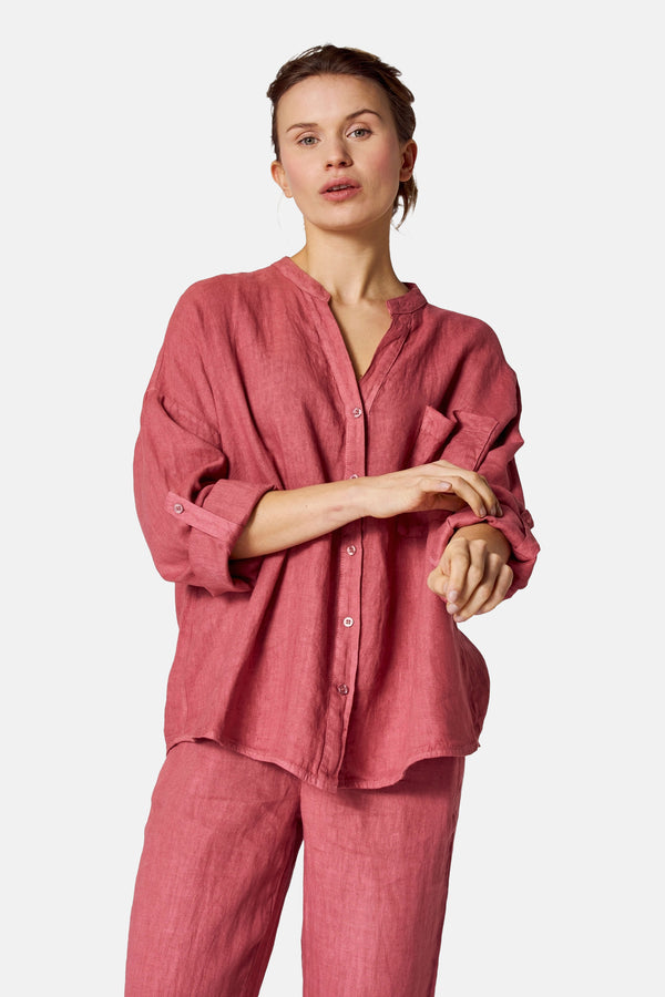 Blouse 3/4 Roze - COPINES D'ANVERS