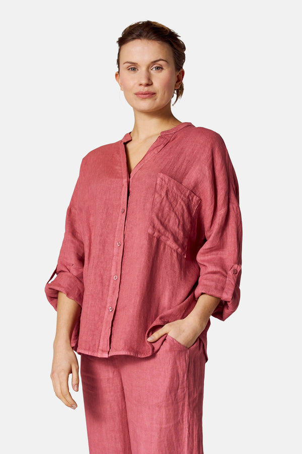 Blouse 3/4 Roze - COPINES D'ANVERS