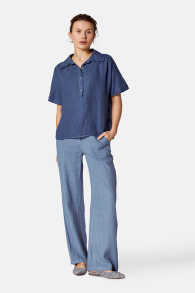 Pantalon coloré Bleu - COPINES D'ANVERS