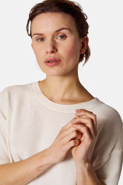 Pull col rond Écru - COPINES D'ANVERS