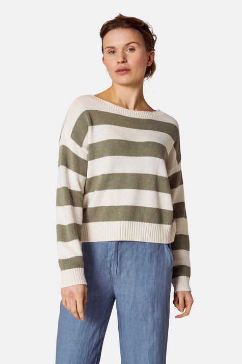 Pull col rond Vert - COPINES D'ANVERS