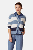 Gilet Blauw - COPINES D'ANVERS