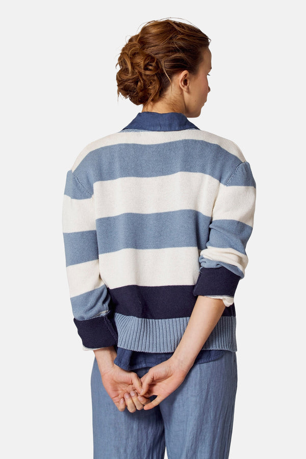 Gilet Blauw - COPINES D'ANVERS