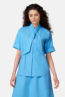 Blouse - bleu