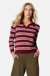 Pull col V - multicolore
