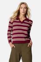 Pull col V - multicolore