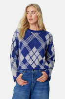 Pull col O - multicolore