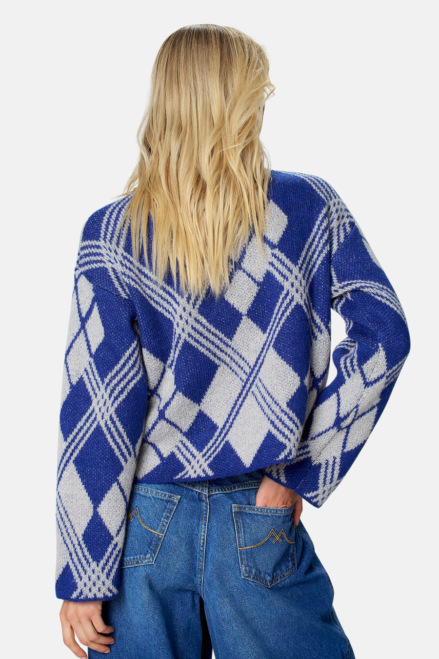 Pull col O - multicolore