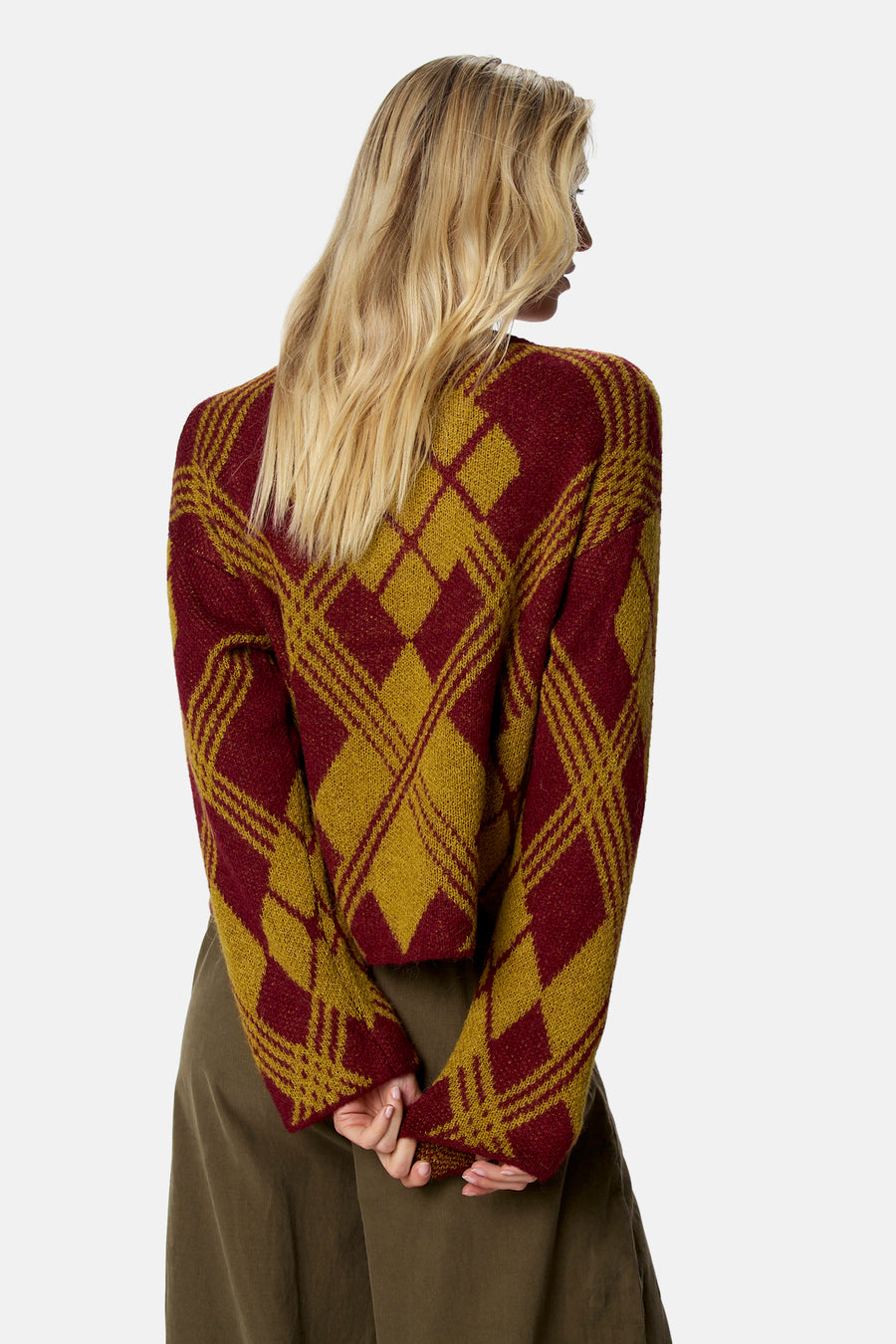 Pull col O - multicolore