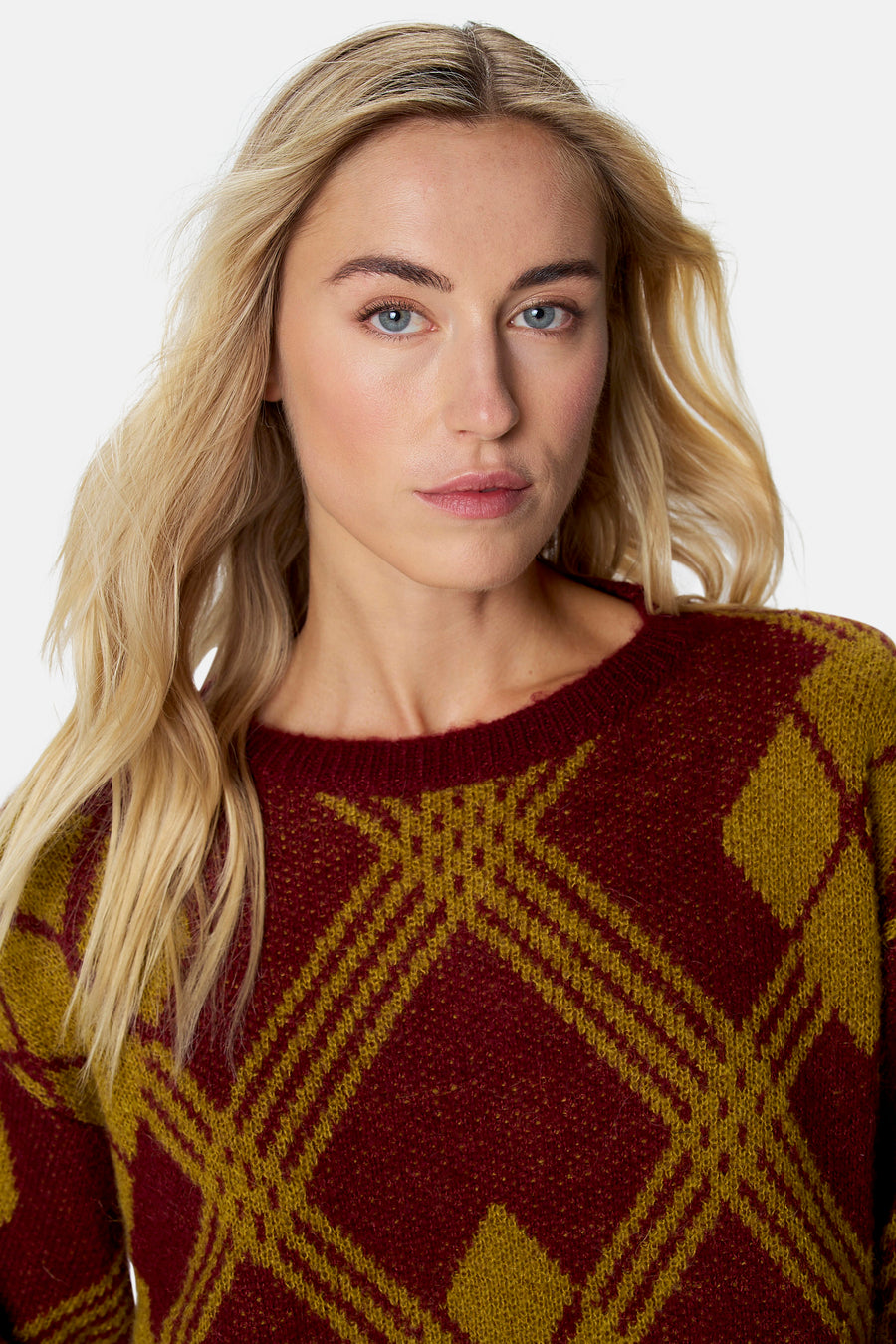 Pull col O - multicolore