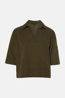 Blouse à manches courtes - vert