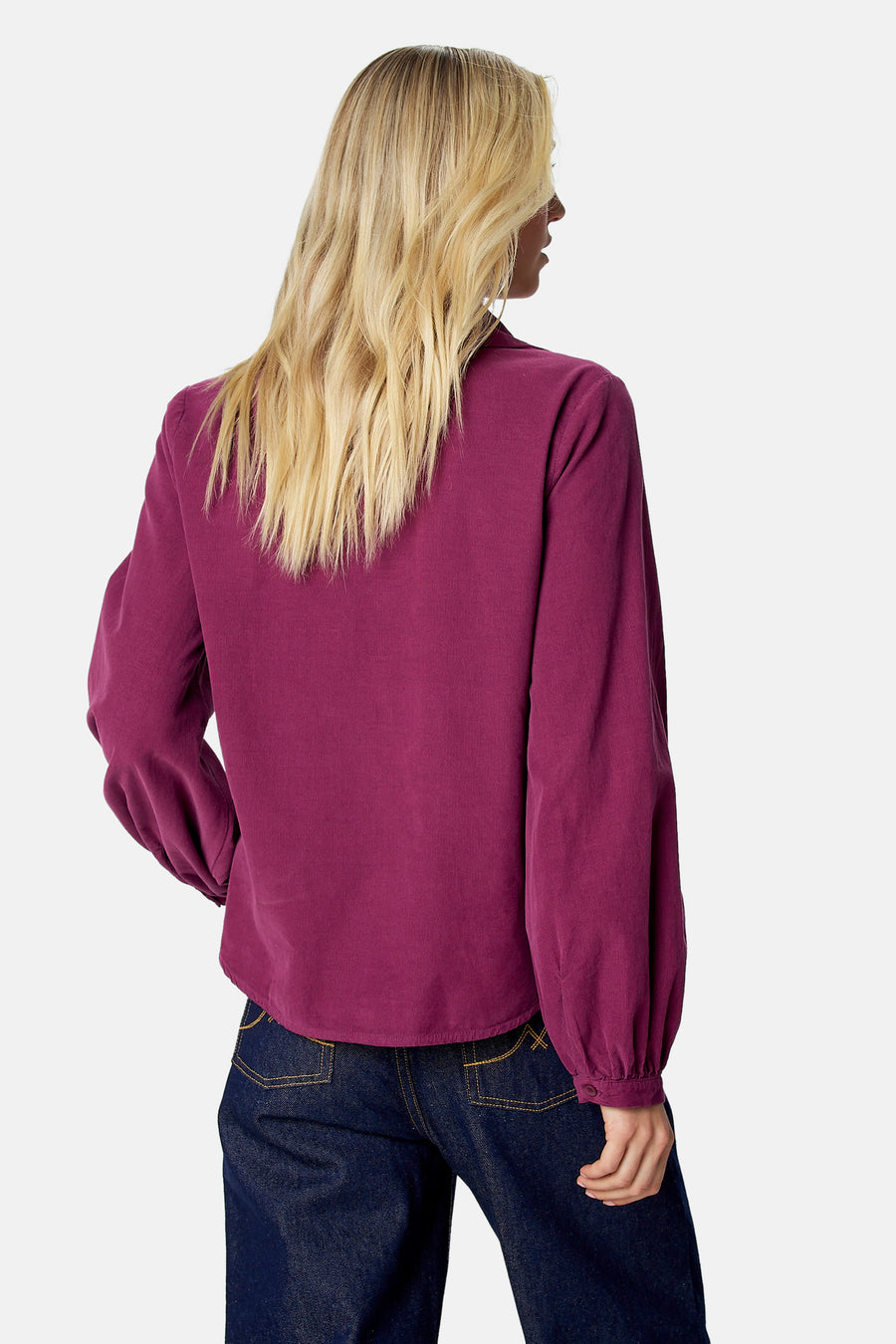 Blouse à manches longues - Bordeaux