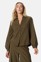 Blouse à manches longues - vert