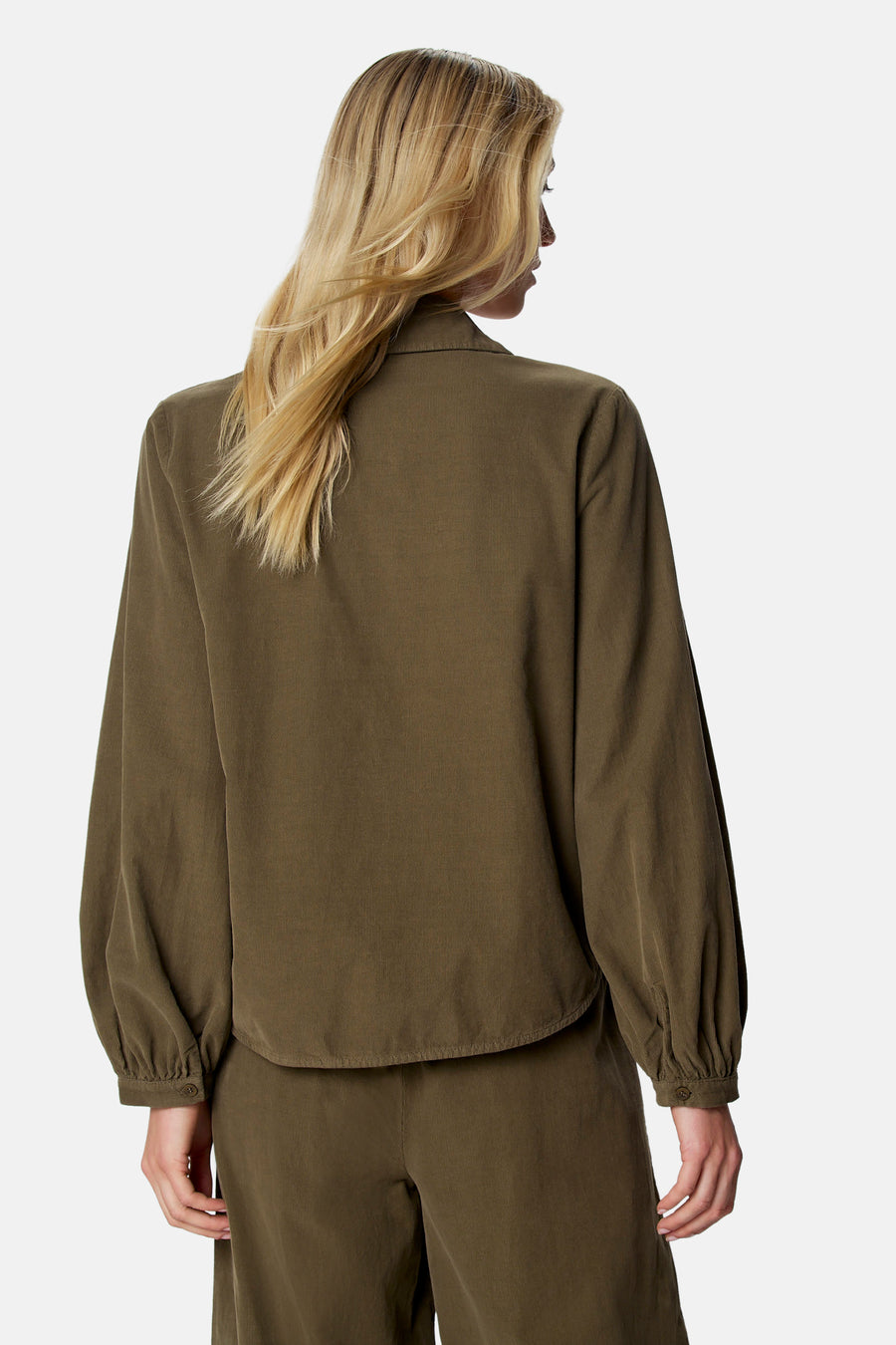 Blouse à manches longues - vert