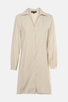 Robe à manches longues - blanc