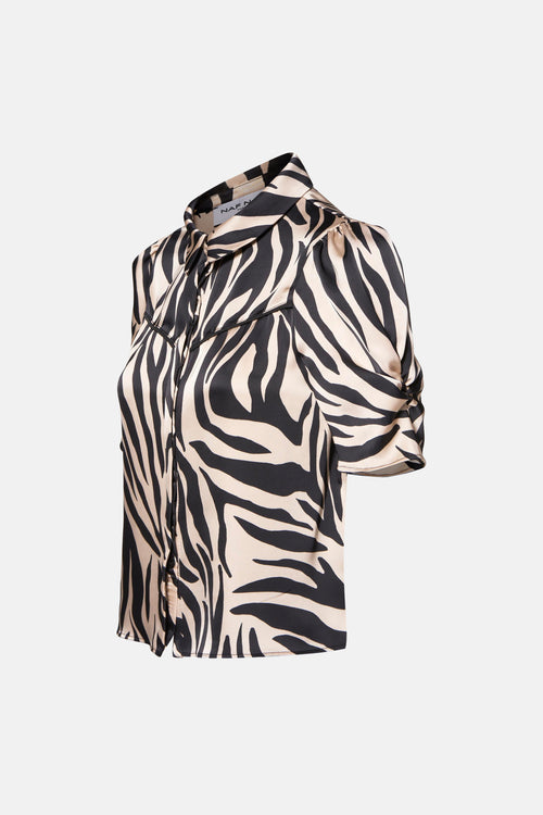 Chemisier (manches courtes) Multicolore - Naf Naf