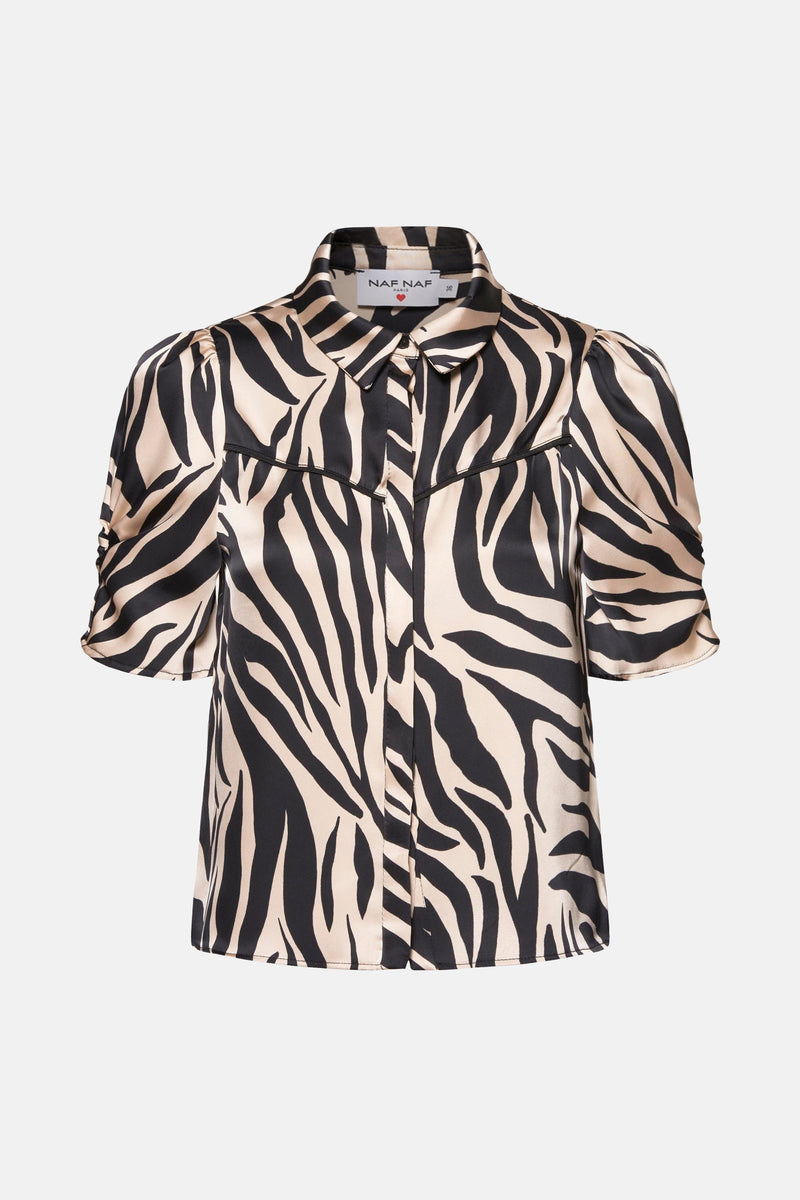 Chemisier (manches courtes) Multicolore - Naf Naf