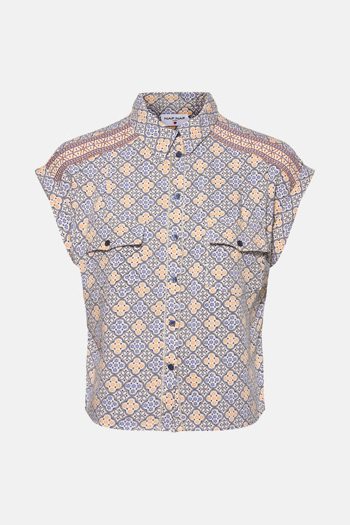 Chemisier (manches courtes) Multicolore - Naf Naf
