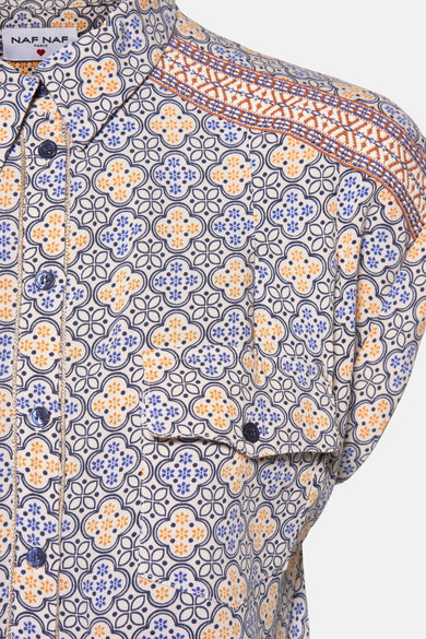 Hemd (korte mouwen) Multicolor - NAF NAF