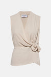 Chemisier (manches courtes) Beige - Naf Naf