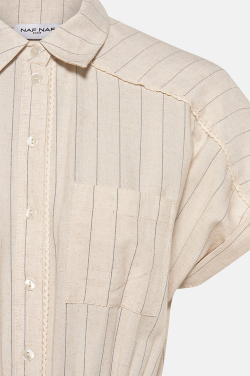 Robe  Beige - NAF NAF