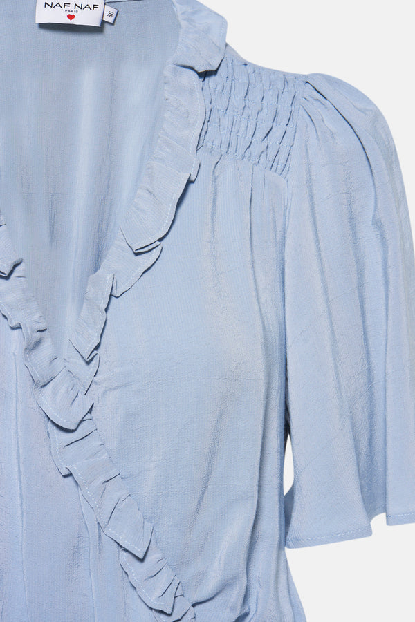 Robe  Bleu - Naf Naf