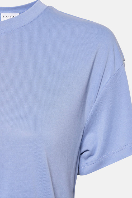 Top uni manches courtes Bleu - Naf Naf