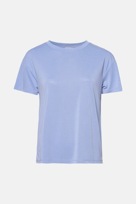 Top uni manches courtes Bleu - Naf Naf