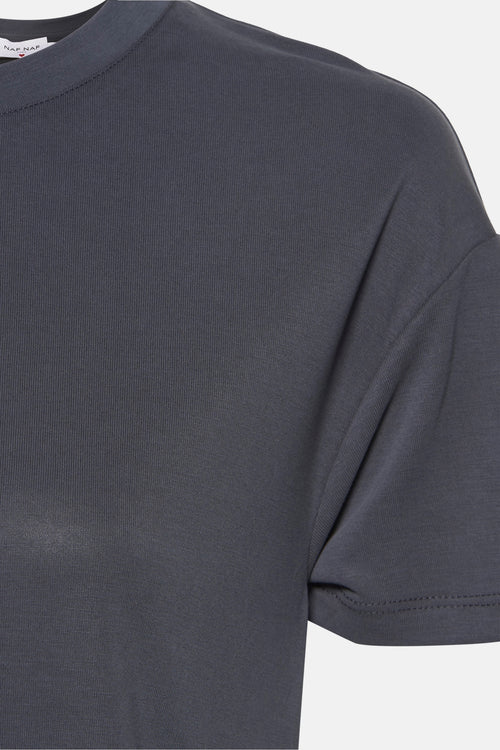 Top uni manches courtes Noir - Naf Naf