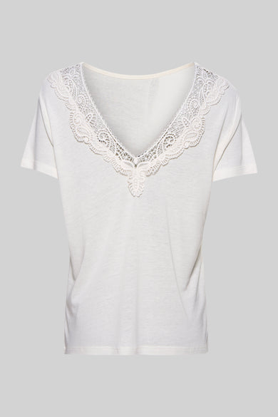 T-shirt à manches courtes - écru