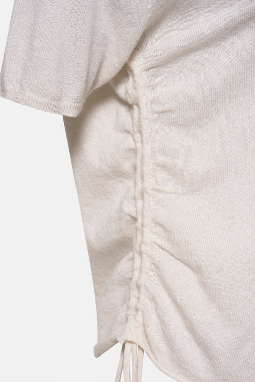 Pull col V Écru - Naf Naf