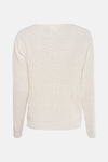 Pull col rond Écru - NAF NAF