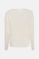 Pull col rond Écru - NAF NAF