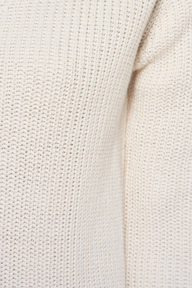 Pull col rond Écru - NAF NAF