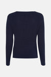 Pull col rond Bleu - NAF NAF