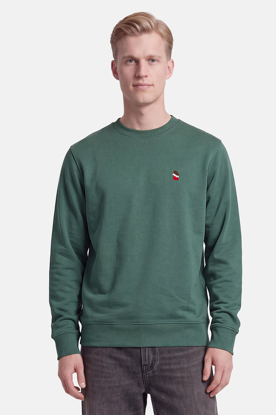 Sweater O-hals - Groen