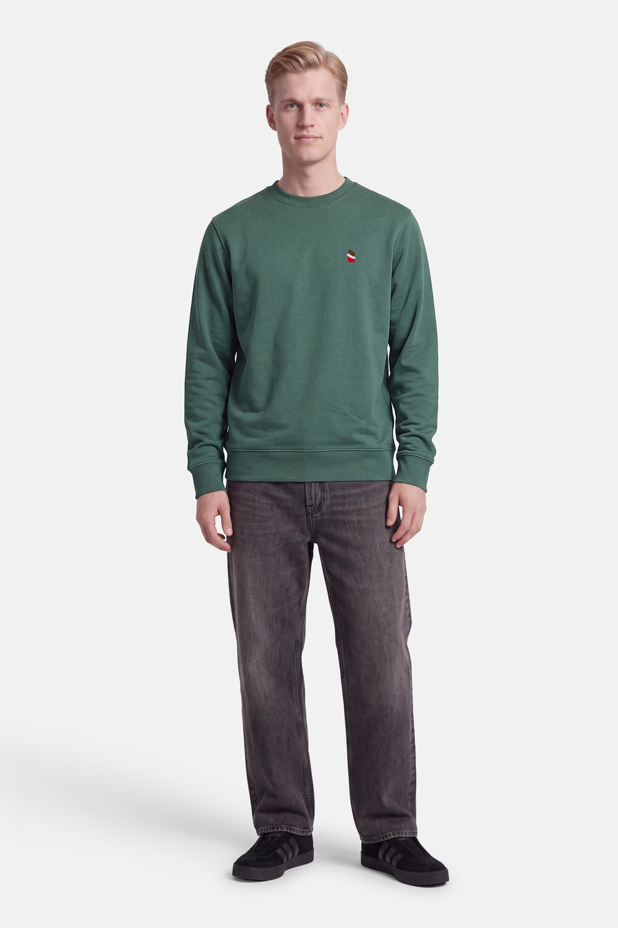 Sweater O-hals - Groen