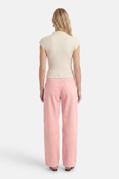 Colored jeans - roze
