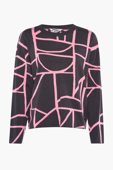 Pull col rond Gris - ZABAIONE
