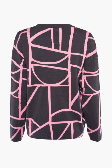 Pull col rond Gris - ZABAIONE