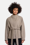 Dames tops jas casual taupe - RINO PELLE