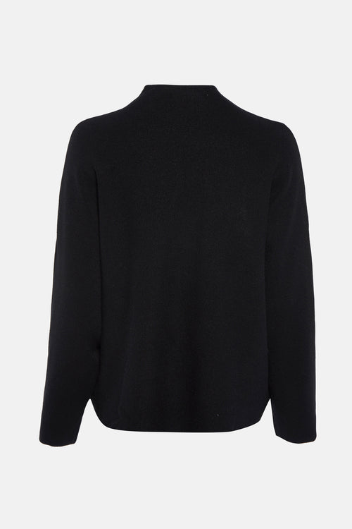 Pull col montant Noir - AMELIE ET AMELIE