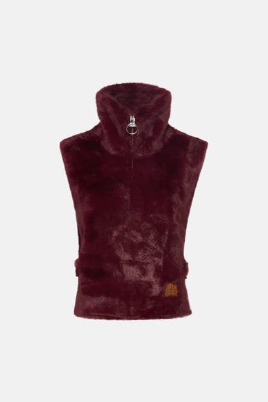 Veste sans manches - Bordeaux