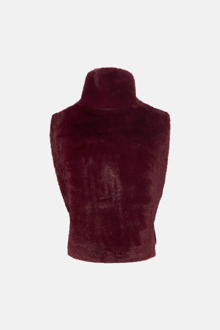 Veste sans manches - Bordeaux